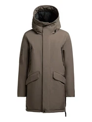khujo Wintermantel CARL2 Braun/Grau/Khaki/Beige/Dunkelgrün