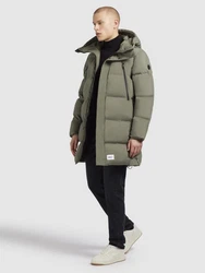 khujo Wintermantel MORSE Dunkelgrün/Khaki/Beige/Grün