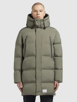 khujo Wintermantel MORSE Dunkelgrün/Khaki/Beige/Grün