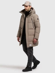 khujo Wintermantel MORSE Beige/Khaki/Braun