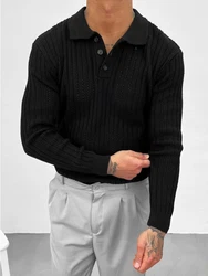 OSSY HOMER Strickpullover Schwarz/Hellblau/Rot/Braun