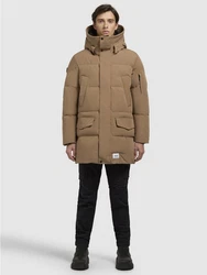 khujo Wintermantel XXX Beige/Braun/Khaki