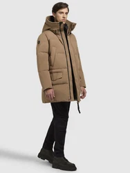 khujo Wintermantel XXX Beige/Braun/Khaki