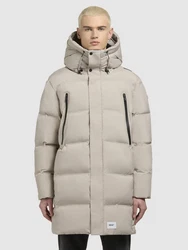 Khujo Wintermantel Morse2 Beige/Khaki/Braun