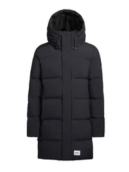 khujo Wintermantel STANK2 Schwarz/Dunkelblau/Dunkelgrau