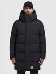 khujo Wintermantel STANK2 Schwarz/Dunkelblau/Dunkelgrau