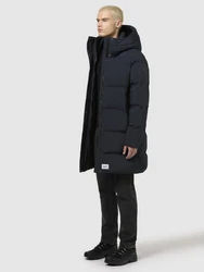 khujo Wintermantel STANK2 Dunkelblau/Schwarz