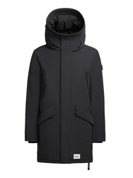 khujo Wintermantel LARC Schwarz/Dunkelgrau/Grau