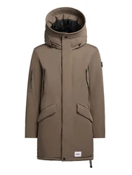 khujo Wintermantel LARC Braun/Khaki/Beige/Grau