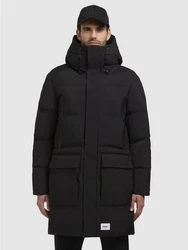 khujo Wintermantel WINER2 Schwarz/Dunkelgrau
