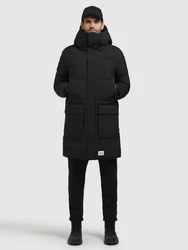 khujo Wintermantel WINER2 Schwarz/Dunkelgrau