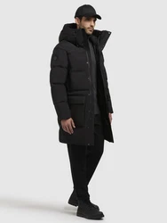 khujo Wintermantel WINER2 Schwarz/Dunkelgrau
