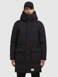 khujo Wintermantel WINER2 Schwarz/Dunkelgrau