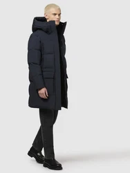 khujo Wintermantel WINER2 Schwarz/Dunkelblau