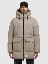 khujo Wintermantel WELM Beige/Khaki/Braun