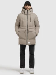 khujo Wintermantel WELM Beige/Khaki/Braun