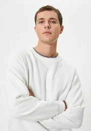 Sweatshirt Rundhalsausschnitt Softshell