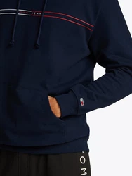 Tommy Jeans Kapuzensweatshirt TJM REG ENTRY GRAPHIC HOODIE mehrfarbig