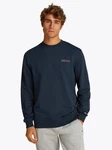 Tommy Jeans Sweatshirt TJM REG ENTRY GRAPHIC CREW Dunkelblau/Hellblau