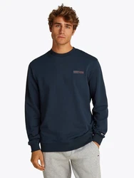 Tommy Jeans Sweatshirt TJM REG ENTRY GRAPHIC CREW Dunkelblau/Hellblau
