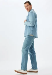 Straight-Jeans Normale Leibhhe Vintage Straight