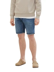 TOM TAILOR Jeansshorts TTJOSH Regular Fit (7363) Khaki/Beige/Weiß/Creme