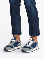 TOMMY HILFIGER Sneaker Grau/Dunkelblau/Blau/Hellblau