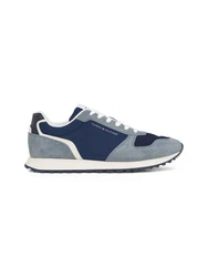 TOMMY HILFIGER Sneaker Grau/Dunkelblau/Blau/Hellblau