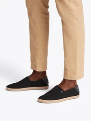 Tommy Hilfiger Hilfiger Espadrille Core Textile Slipper schwarz