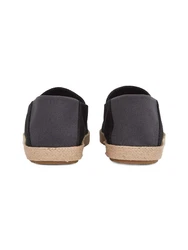 Tommy Hilfiger Hilfiger Espadrille Core Textile Slipper schwarz