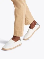Tommy Hilfiger Hilfiger Espadrille Core Textile Slipper elfenbein/taubenblau
