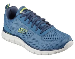 TRACK-LESHUR Slip-On Sneaker Freizeitschuh, Trainingsschuh, Schlupfschuh im Materialmix