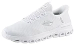 Skechers GLIDE-STEP Slip-On Sneaker Weiß/Grau