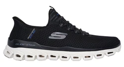 Skechers GLIDE-STEP Slip-On Sneaker Dunkelblau/Schwarz/Hellblau