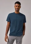 STREET ONE MEN T-Shirt Rundhalsausschnitt Dunkelblau/Blau/Grau/Hellblau