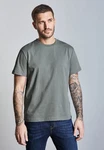 STREET ONE MEN T-Shirt Rundhalsausschnitt Dunkelgrün/Grün