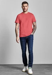 STREET ONE MEN T-Shirt Rundhalsausschnitt Rot