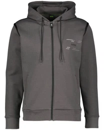 Sweatjacke Herren Sweatjacke mit Kapuze SAGGY TAPE (1-tlg)