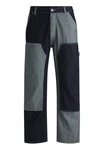 HUGO 5-Pocket Jeans CARPENTER/2 Loose Fit Dunkelblau/Grau/Blau