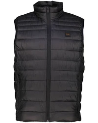 BOSS Herren Steppweste ODENO2 Schwarz/Grau