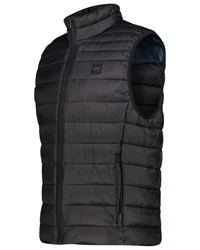 BOSS Herren Steppweste ODENO2 Schwarz/Grau