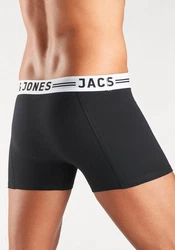 JACK & JONES Boxershorts SENSE TRUNKS 3-PACK NOOS schwarz/wei