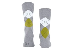 Burlington Socken King Grau/Hellgrau