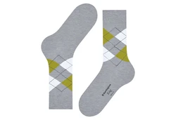 Burlington Socken King Grau/Hellgrau