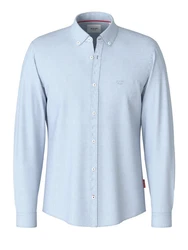 Joop Hose Langarmhemd Haven3-W Hellblau/Blau