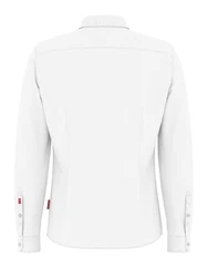 Joop Hose Langarmhemd Haven3-W Weiß/Creme/Grau