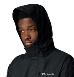 Columbia Outdoorjacke Schwarz/Dunkelgrau/Grau