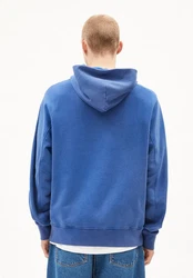 Armedangels Sweatshirt EMAAL HOODIE GMT DYE Herren Blau/Hellblau