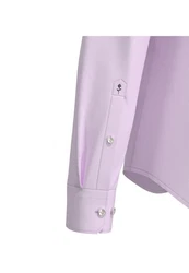 seidensticker Businesshemd Shaped Langarm Kentkragen Slim Fit Lila/Rosa