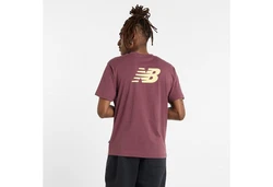 New Balance SPORT ESSENTIALS LOGO T-SHIRT Dunkelrot/Bordeaux/Rot/Rosa